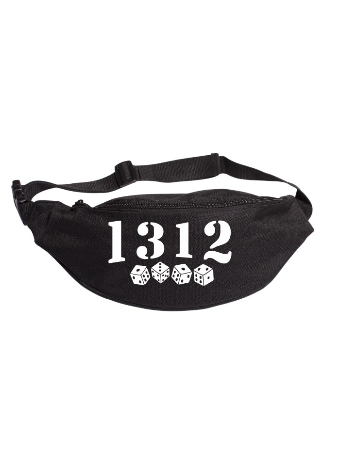 1312 Dice Bum Bag, Stencil Numerals | grobejungs.de