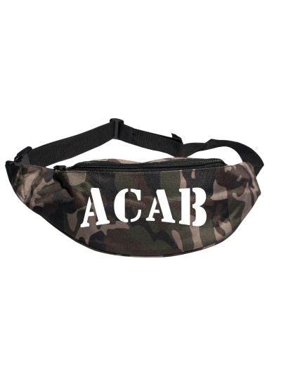 ACAB Stencil Round Bum Bag, 600D | grobejungs.de