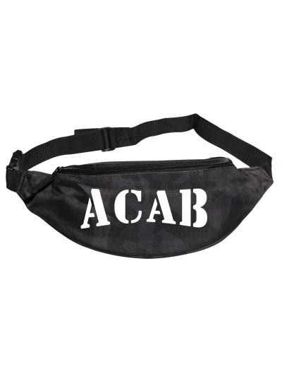 ACAB Stencil Round Bum Bag, 600D | grobejungs.de