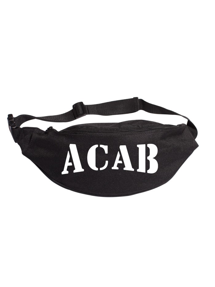 ACAB Stencil Round Bum Bag, 600D | grobejungs.de