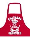 Culinary Gangster Grillschürze mit Totenkopf