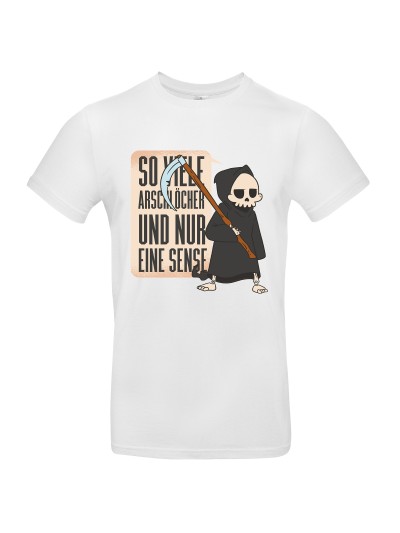 So viele Arschlöcher Men's T-Shirt | grobejungs.de