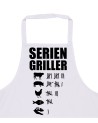 Seriengriller Grillschürze lustige Kochschürze für Männer