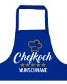 Chefkoch Grillschürze personalisierte Kochschürze für Männer