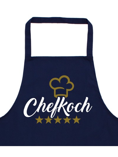 Chefkoch Five Star Chef Apron in Gold