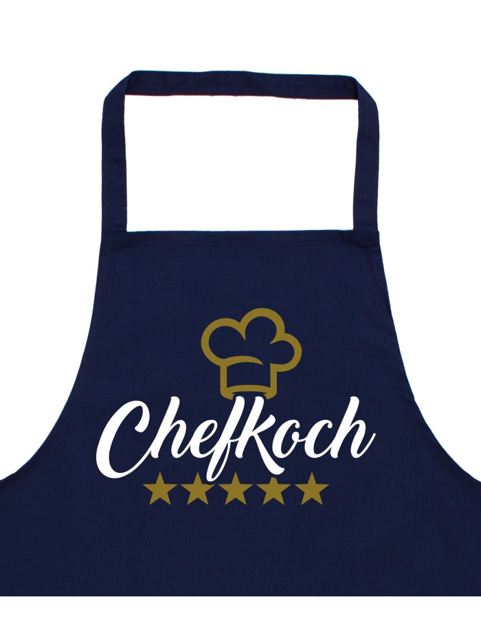 Chefkoch Grillschürze lustige Kochschürze für Männer