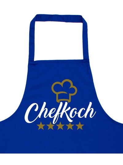 Chefkoch Five Star Chef Apron in Gold