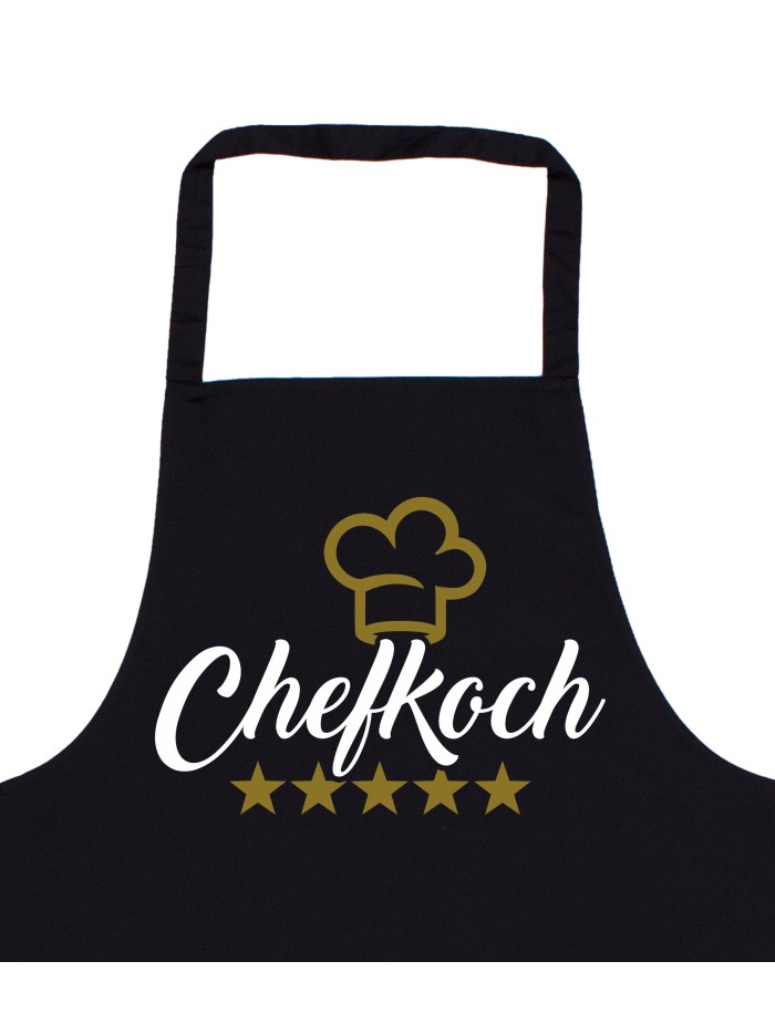 Chefkoch Five Star Chef Apron in Gold