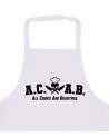ACAB All Cooks Are Beautiful Grillschürze für Männer