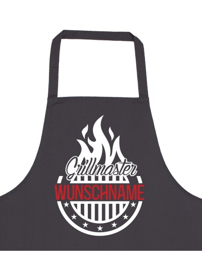Grillmaster Personalised BBQ Apron with Name