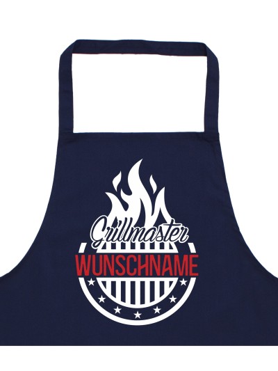 Grillmaster Grillschürze personalisierte Kochschürze für Männer