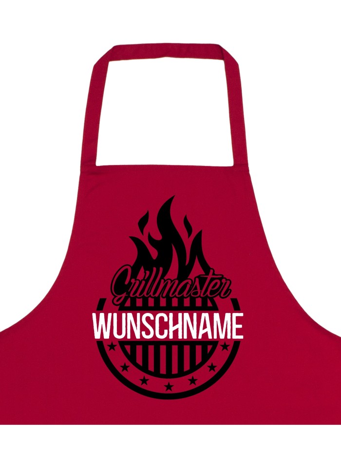 Grillmaster Grillschürze personalisierte Kochschürze für Männer