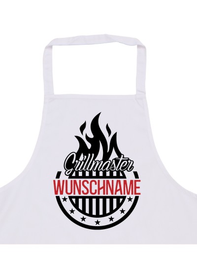Grillmaster Grillschürze personalisierte Kochschürze für Männer