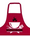 Grill Monogram Grillschürze personalisierte Kochschürze für Männer