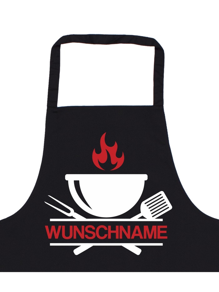 Grill Monogram Personalised Grill Apron