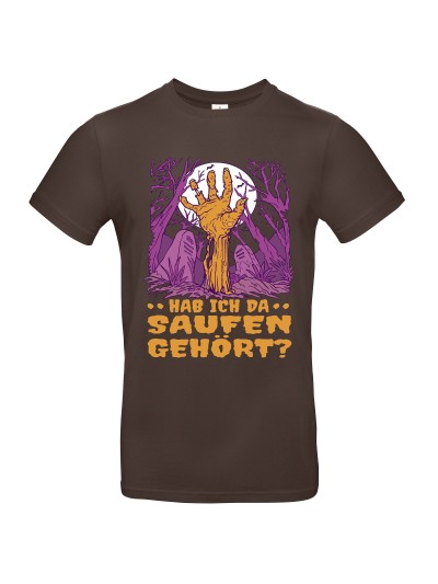 Hab ich da Saufen gehört Men's T-Shirt | grobejungs.de