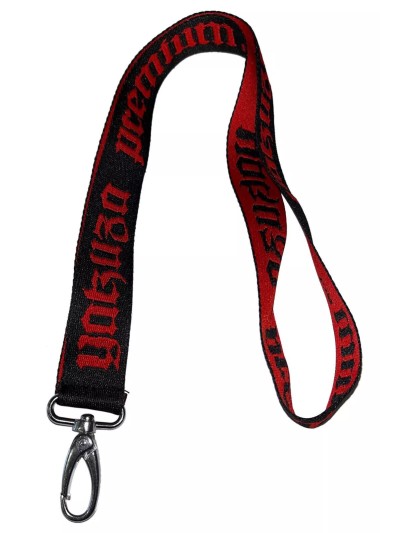 Yakuza Premium Lanyard in Black and Red | grobejungs.de