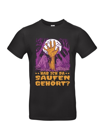 Hab ich da Saufen gehört Men's T-Shirt | grobejungs.de