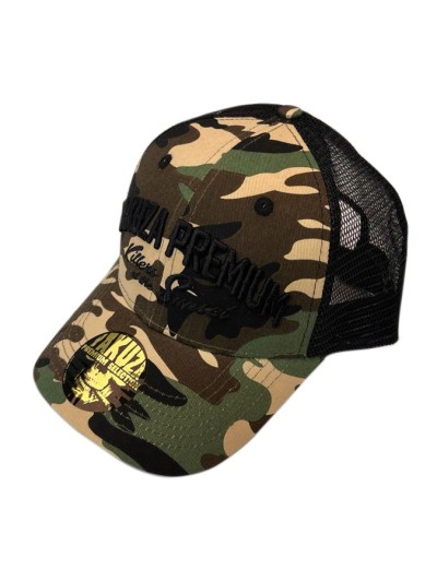 Yakuza Premium Woodland Camo Trucker Cap | grobejungs.de