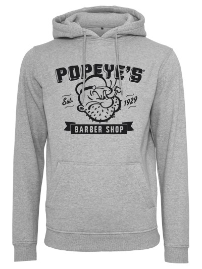 Popeye Barber Shop Hoodie, Grey | grobejungs.de