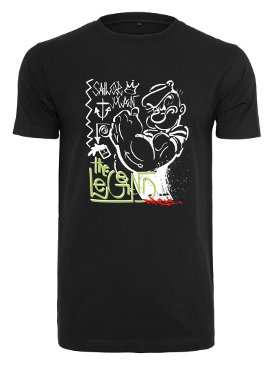 Popeye The Legend T-Shirt, Graffiti Print | grobejungs.de