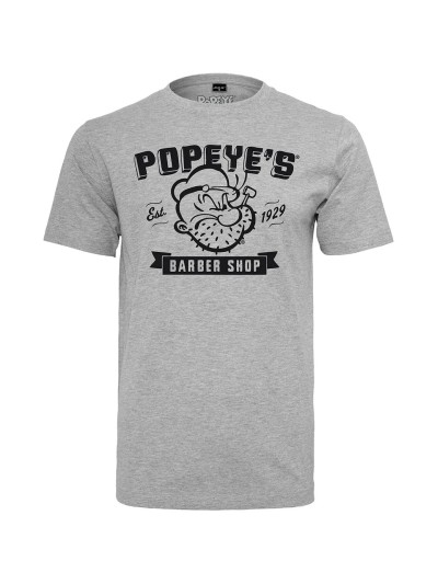 Popeye Barber Shop T-Shirt in Grey | grobejungs.de