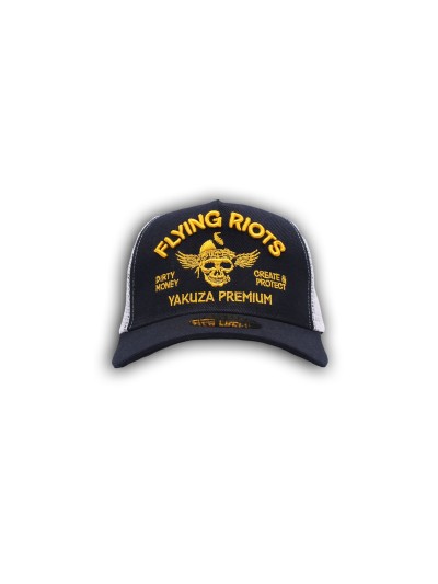 Flying Riots Navy Trucker Cap | grobejungs.de