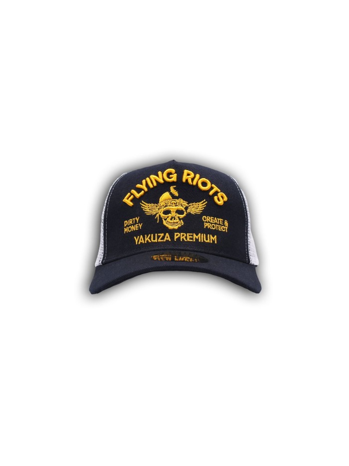Flying Riots Navy Trucker Cap | grobejungs.de
