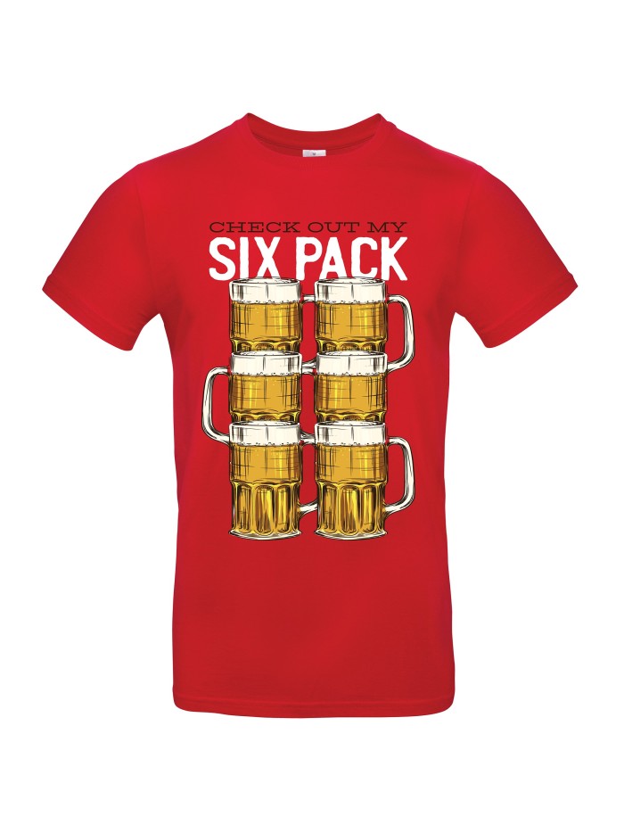 Check Out My Six Pack Men's T-Shirt | grobejungs.de