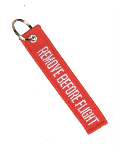 Remove Before Flight Key Fob, Red | grobejungs.de