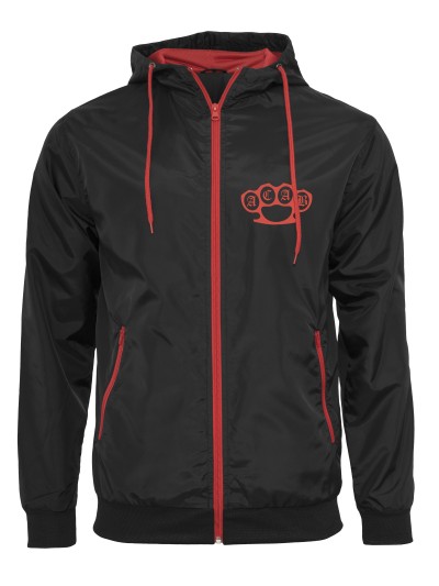 Men's Hooded Windbreaker ACAB Knuckleduster | grobejungs.de