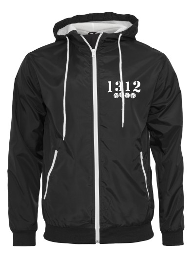 Men's Hooded Windbreaker 1312 Dice | grobejungs.de