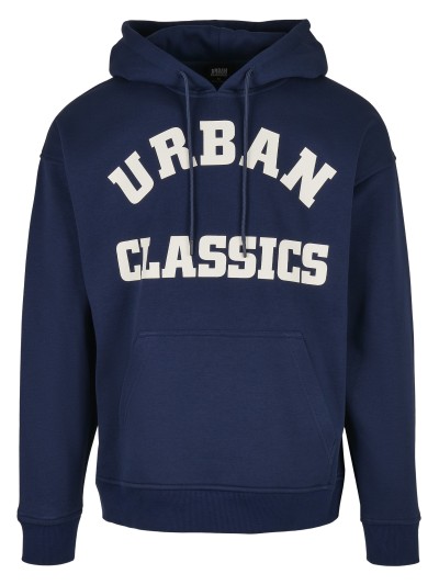 College Print Hoody Navy 300 gsm | grobejungs.de