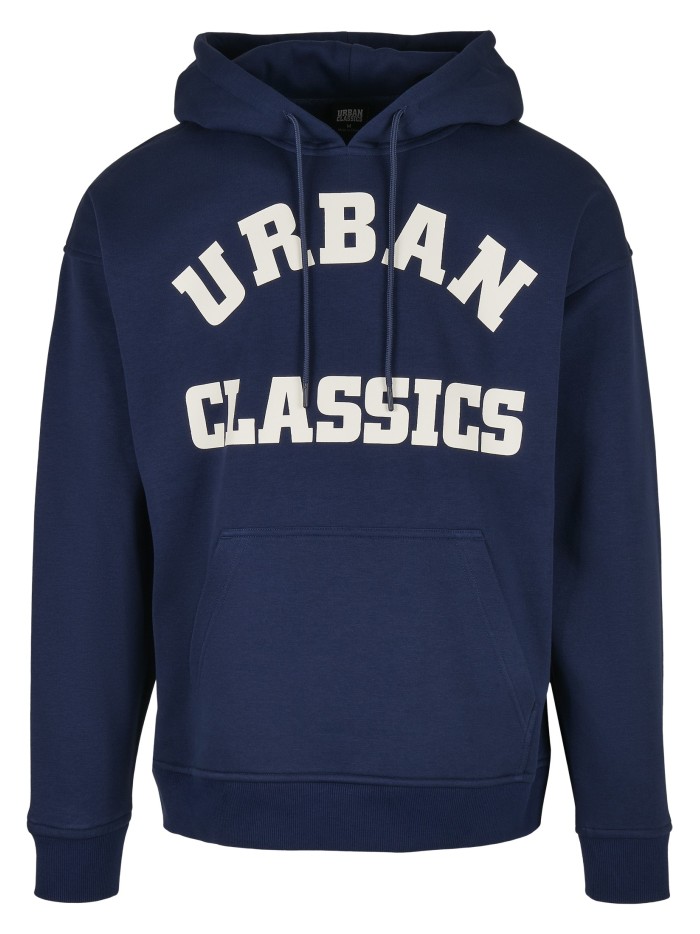 College Print Hoody Navy 300 gsm | grobejungs.de