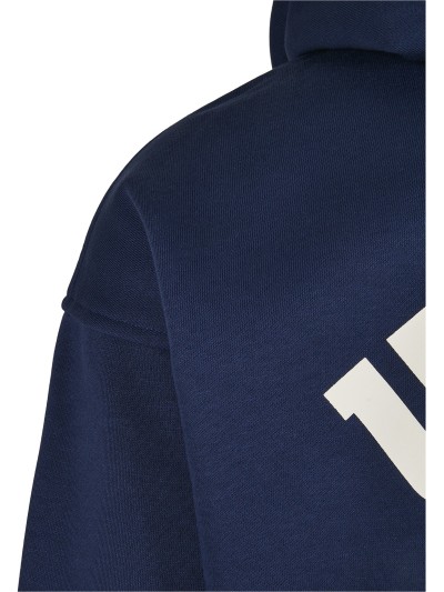 College Print Hoody Navy 300 gsm | grobejungs.de