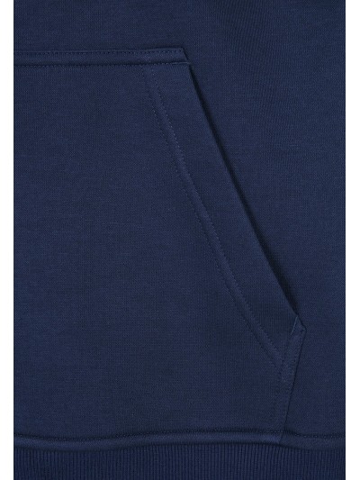 College Print Hoody Navy 300 gsm | grobejungs.de