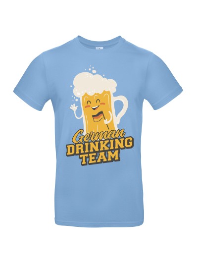 German Drinking Team Men's Beer Tee | grobejungs.de