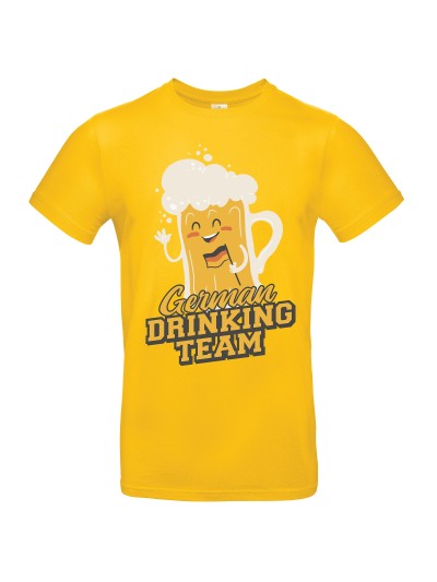 German Drinking Team Men's Beer Tee | grobejungs.de