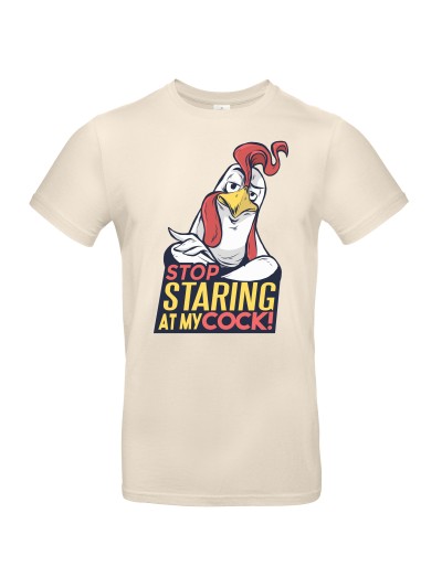 Herren T-Shirt Stop Staring At My Cock | grobejungs.de