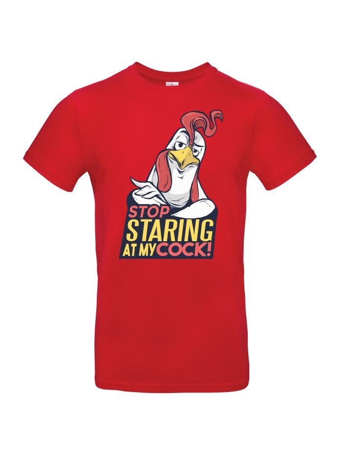 Stop Staring At My Cock Men's T-Shirt | grobejungs.de