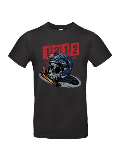 Skeleton Helmet 1312 Men's Skull T-Shirt | grobejungs.de