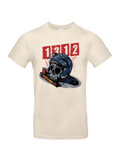 Skeleton Helmet 1312 Men's Skull T-Shirt | grobejungs.de