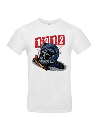 Skeleton Helmet 1312 Men's Skull T-Shirt | grobejungs.de